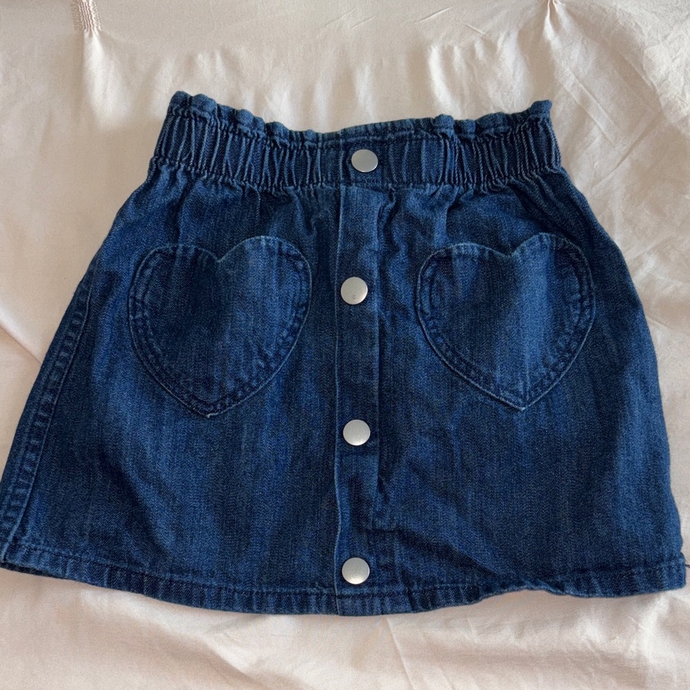 Old Navy Blue Denim Skirt